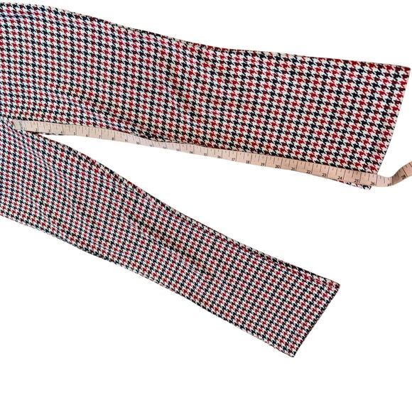 Free People Rudy Houndstooth Flared Cropped Stretch Trousers Women’s 4 Preppy - Picture 12 of 12